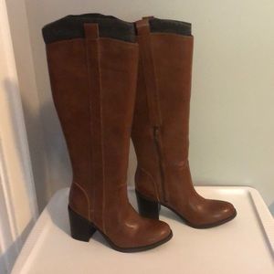 Cognac Riding Boots